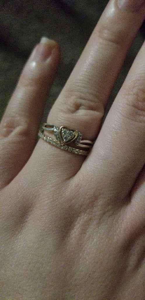 Show me your engagement rings and bands - 1