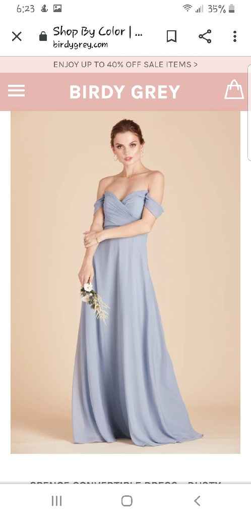 Bridesmaid Dress - 1