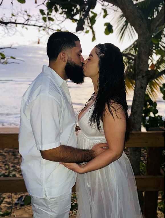 Wedding photos in Puerto Rico for our invitations