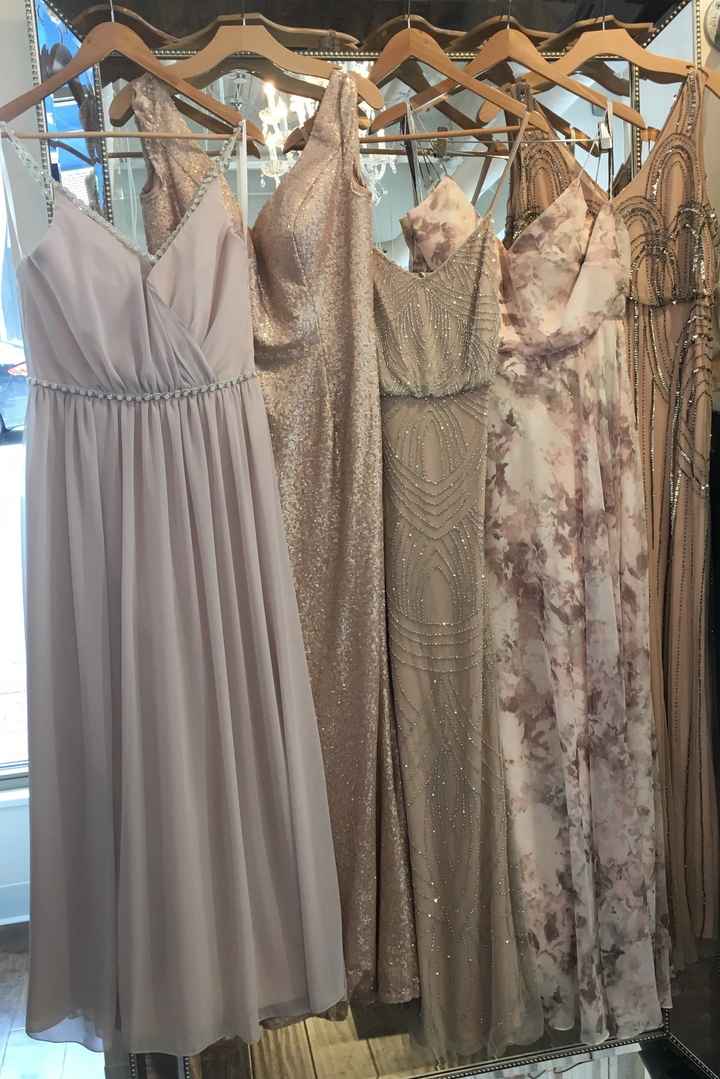 Show me your bridesmaid dresses!