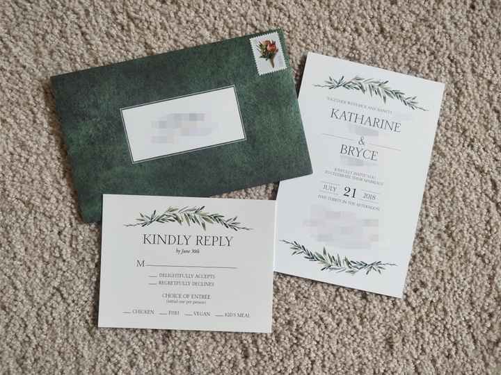 Has anyone used vistaprint for their wedding invites? - 1