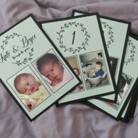 Do my table numbers look tacky? 😬 - 1