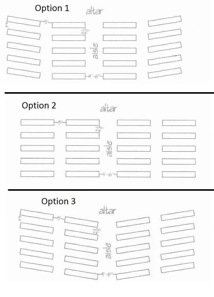 Can't decide on ceremony layout..help!