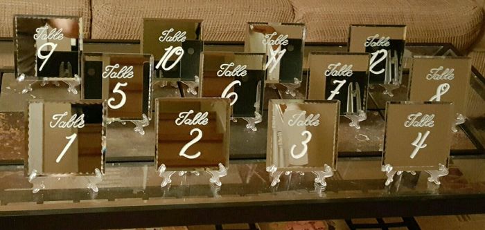 Show me your table numbers!