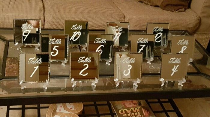 Show me your table numbers.