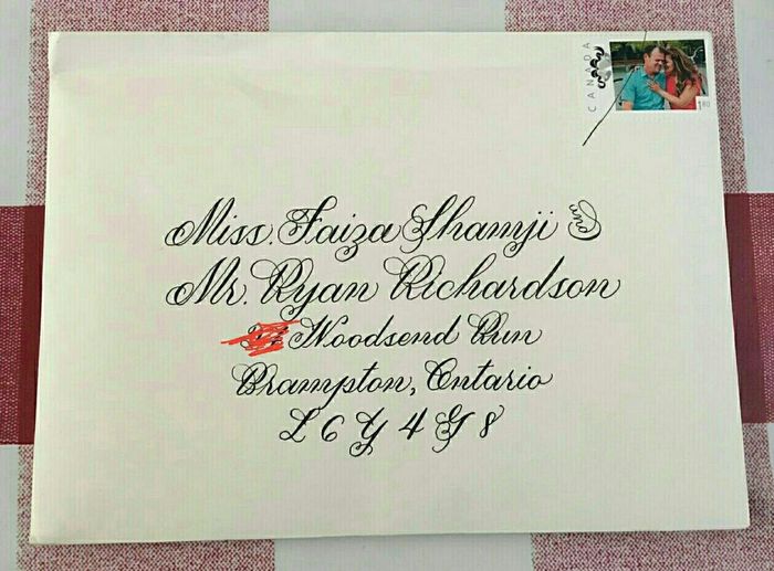 Handwritten or printed invitation addresses?