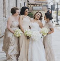  What is the appropriate amount to ask your bridesmaids to spend on their dress? - 1