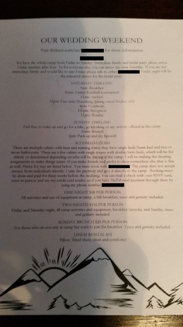 Invitation gone wrong - if only she joined WW