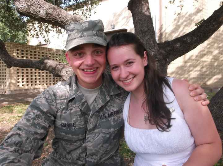 Who doesn't love a man in uniform? :)