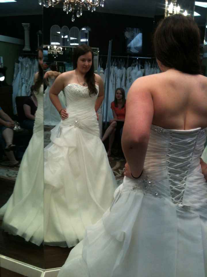 I said YES to the dress!