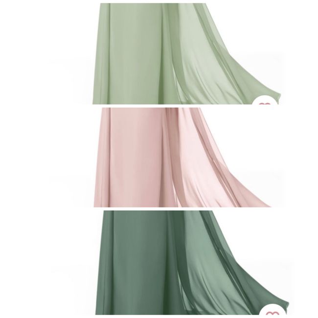 Is it okay to have un matching bridesmaid dresses 7