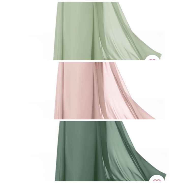 Is it okay to have un matching bridesmaid dresses - 1