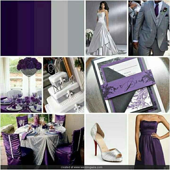 Tell me your wedding colors!