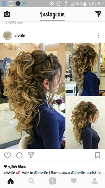 Let me see your wedding hair!