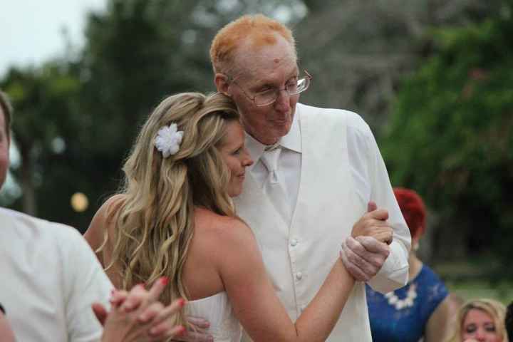 Back and married! It didn't rain!!