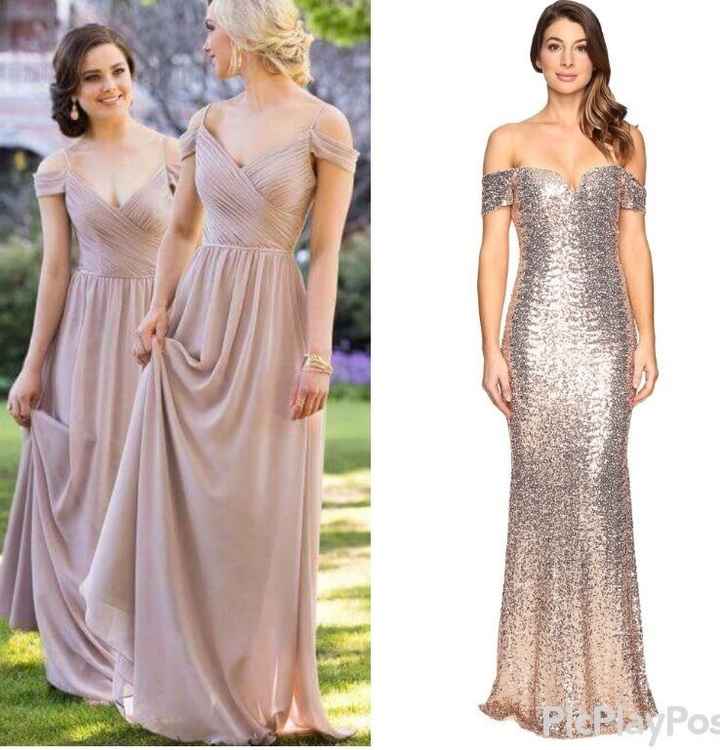 Do these dresses compliment each other?