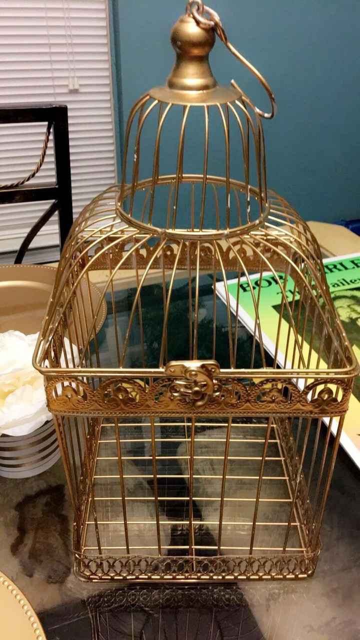 I have my card cage!