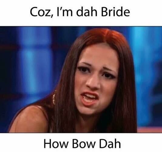 When your bridesmaids act a fool