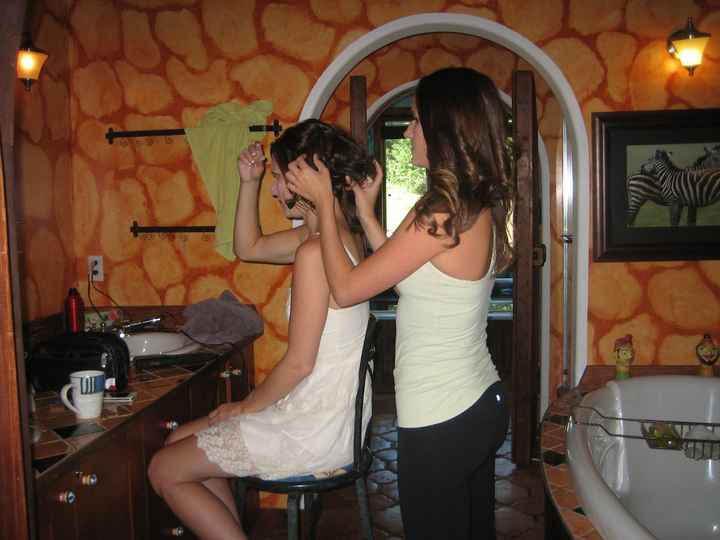 Pics from our intimate diy wedding and I'm so happy to be married :)