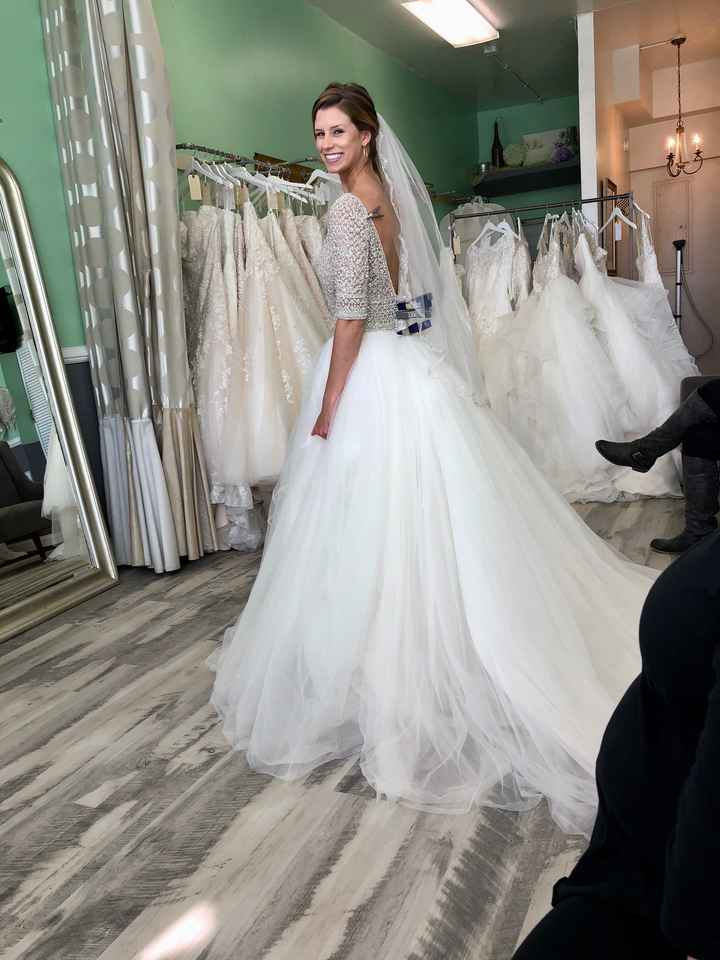 I'm saying yes to the dress!