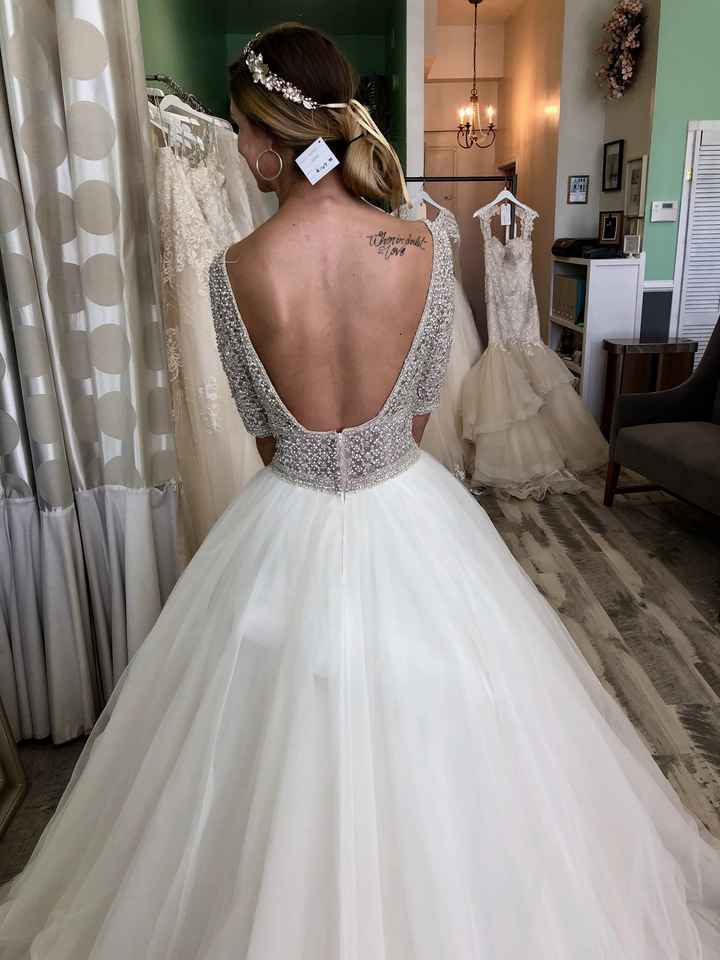 I'm saying yes to the dress!
