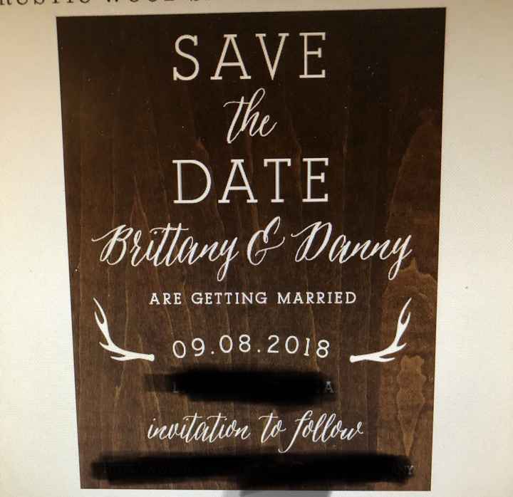 Save The Dates Question - 1