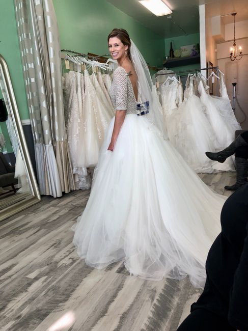 I'm saying yes to the dress!