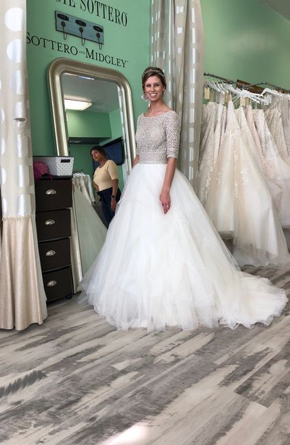 I'm saying yes to the dress!