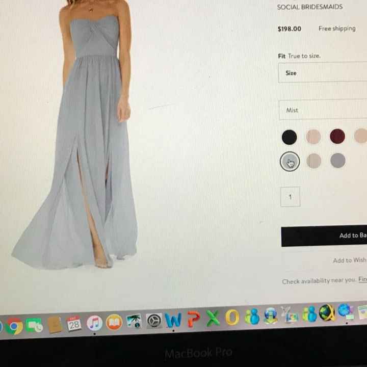  Bridesmaids colors - 2