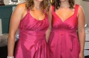 Bridesmaid dresses... kind of concerned!