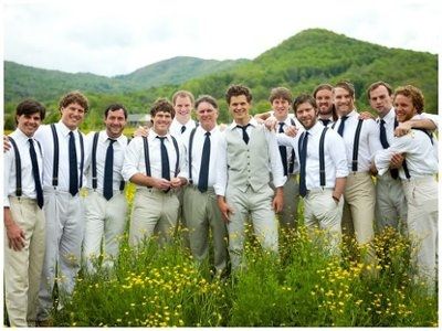 Have you rented from Men's Warehouse! Grooms part attire HELP!