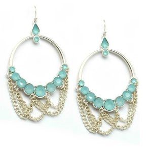 Need turquoise/aqua statement earrings for BM's