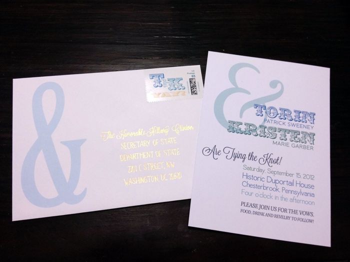 Pics of my invite package!