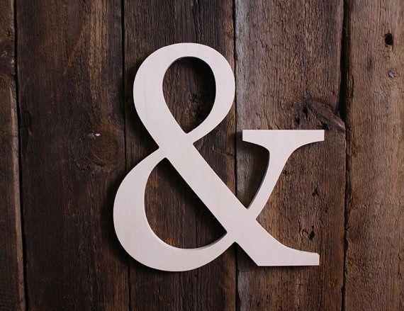 where did you find your '&' Sign??