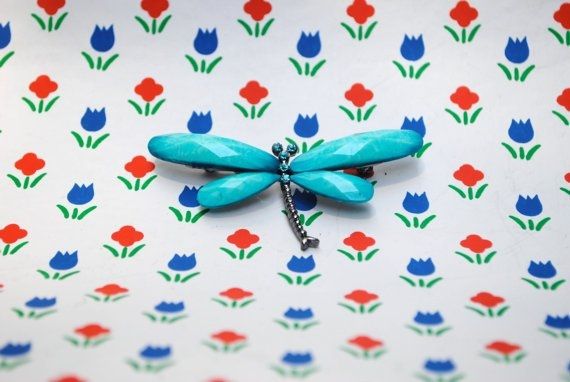 Dragonfly pin/brooch (something old)