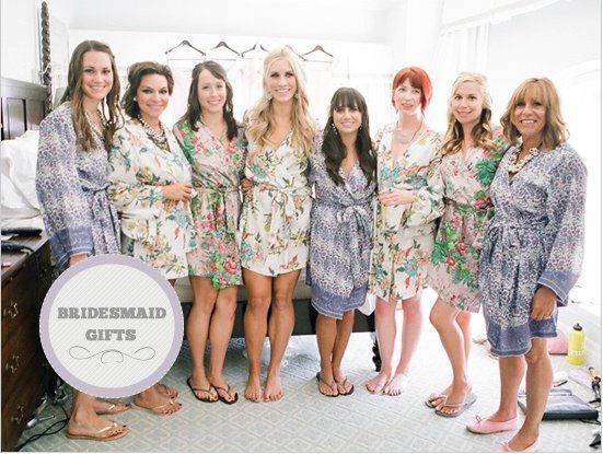 Robe Bridesmaid Gift Ideas