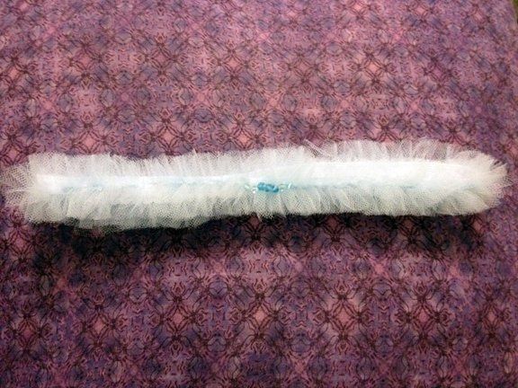 Something blue - DIY garter and how I did it