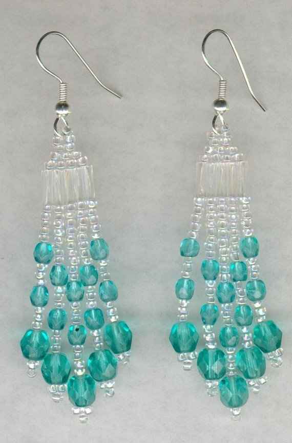 Need turquoise/aqua statement earrings for BM's