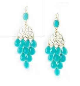 Need turquoise/aqua statement earrings for BM's
