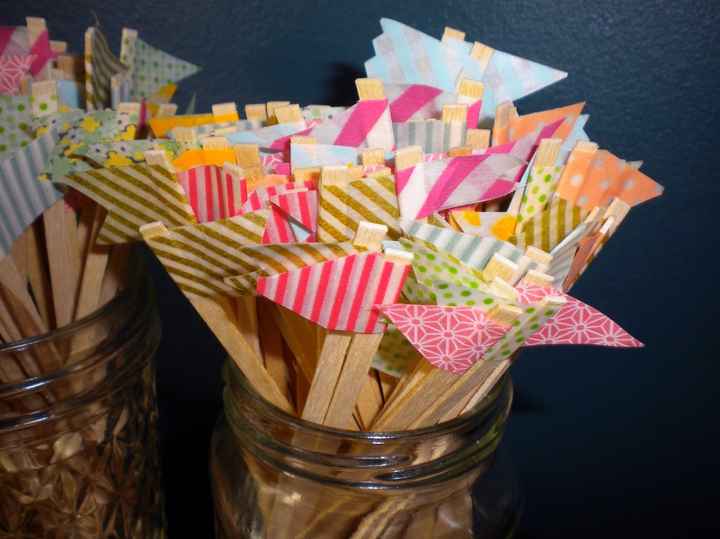 Is Anyone Else Doing Drink Stirrers?  - I Did These - What Do You Think? - Pics