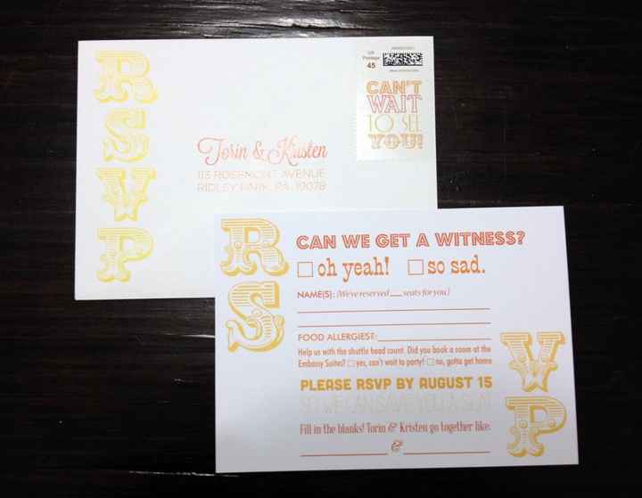 Pics of my invite package!