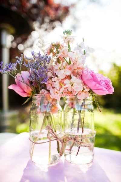 Centerpiece Mock-up - "Leaning" Table Numbers - Lots of Pics!