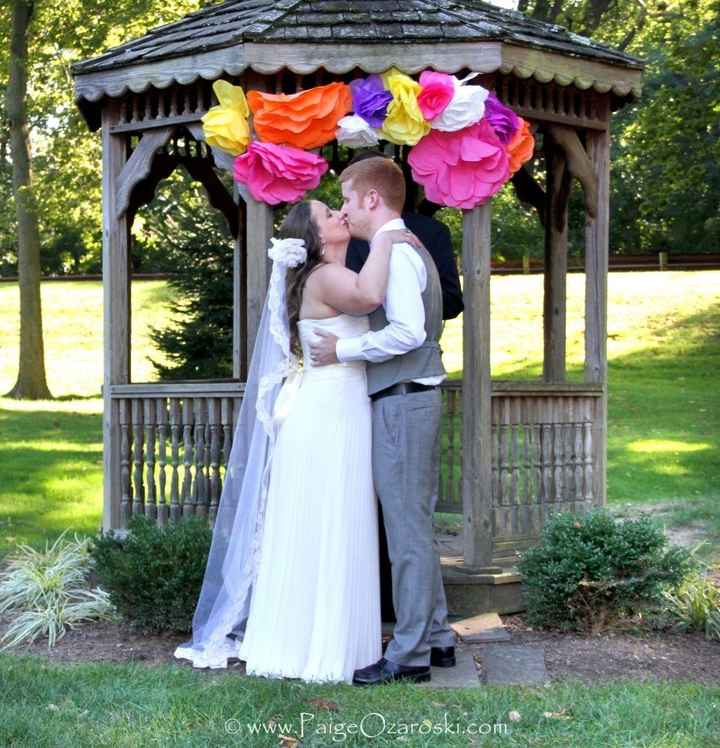 Bad dress for casual/garden wedding?