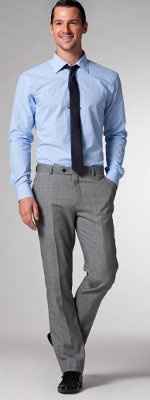 For ladies having a hard time finding outfits for groomsmen in a casual/vintage style wedding