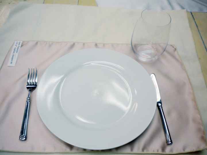 Picked Out Table Settings!