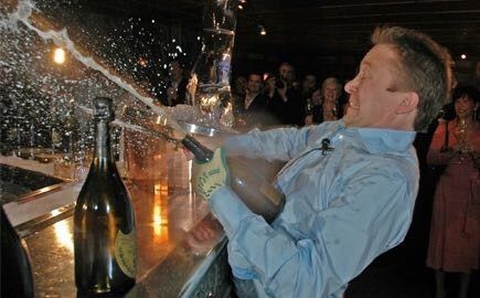 Champagne Saber (Yes, really)