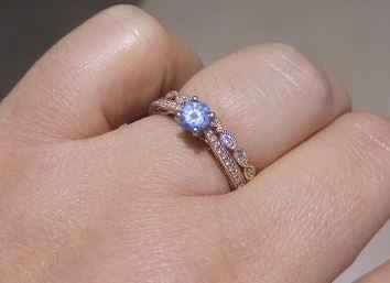 Engagement ring/wedding ring