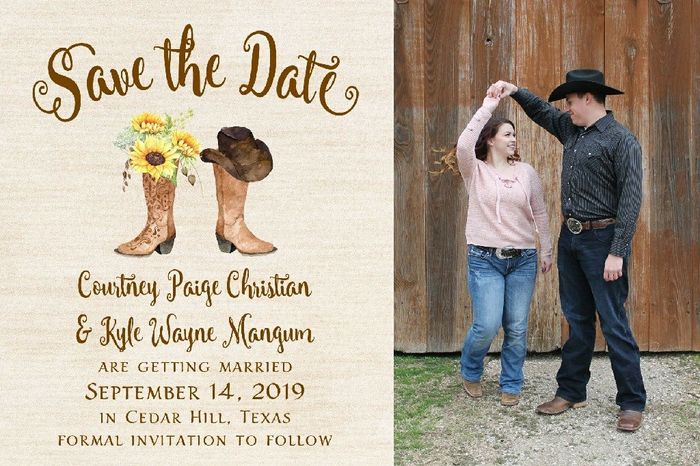 Save the Date, pic or no pic? 3