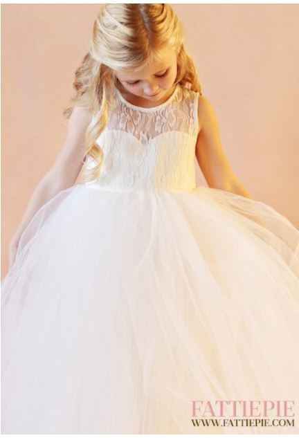 Flower girl dress
