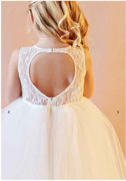 Flower girl dress